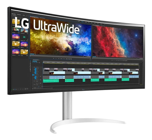 LG Monitor Ultrawide Curvo 38wp85c-w 37.5  Uw-qhd 21: 9