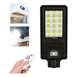 Foco Solar Led 240w Sensor Movimiento Control Remoto Soporte