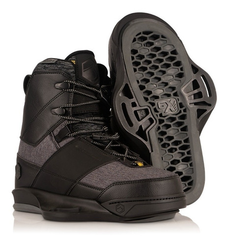 Liquid Force Botas Peak 6x Black Wakeboard Binding