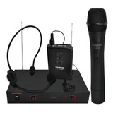 Microfono Inalambrico Mano Y Diadema Takstar Ts6310hp Vhf 