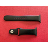 Malla De Silicona Negra Para Reloj Inteligente / Smart Watch
