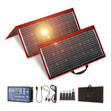 Kit De Panel Solar Portatil De 300 w (41 X 21 pulgadas