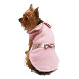 Capa Abrigo Calientito Trendy Rosa P/perro Talla 0 Pet Pals