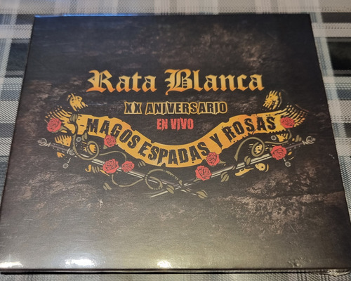 Rata Blanca -magos Espadas Y Rosas  Vivo Aniv - Cd New Sella
