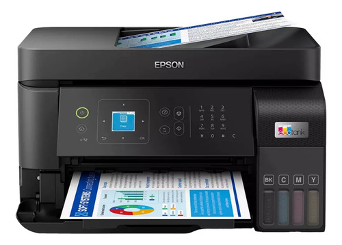 Impressora Epson L5590 Multifuncional Colorida Wi-fi Bivolt