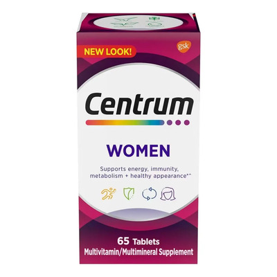 Centrum Multivitamínico Suplemento Para Mujer 65 Tabletas | MercadoLibre