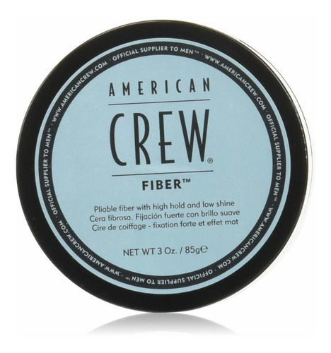 Crema Modeladora American Crew Fiber, Tarros De 3 Onzas (paq