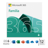 Microsoft Office 365 Family 12 Meses Envio Físico