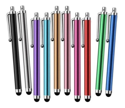 Lapiz Touch Stylus Telefono Tablet Smartphone X 10 Unidades