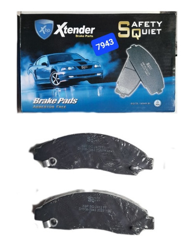 Pastillas De Frenos Xtender 7943=0593 Luv Dmax 4x2/4x4/hover Foto 2