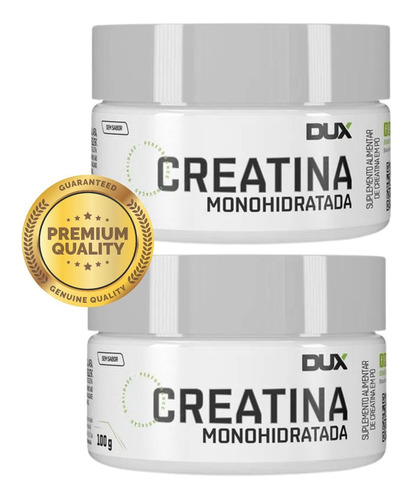 Combo 2x Creatina Suplemento 100% Pure Sem Selo Creapure