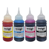 Combo Tinta Para Hp 615tank Recarga Linea Profesional Ivvigu