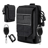 Funda Tactica Multiusos Molle Para Cinturon Telefono Celular