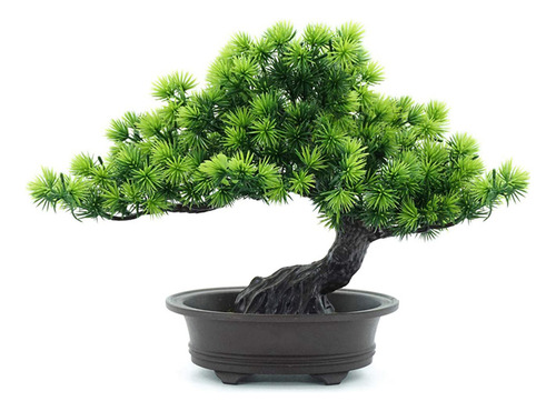 Árbol De Bonsái Japonés Artificial De 9.5 Pulgadas De Altura