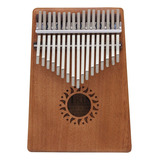 Calimba Mbira Portátil 17 Notas Madera Maciza