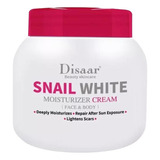 Crema Hidratante Face & Body Disaar Snail White 