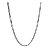 Collar Cadena Hombre Acero Inoxidable Grumet 3mm 50cm 60cm