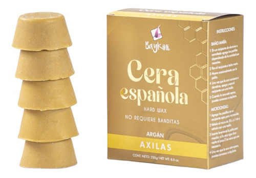 250 Gr Cera Española Baykini En Pastillas Para Fund O Micro