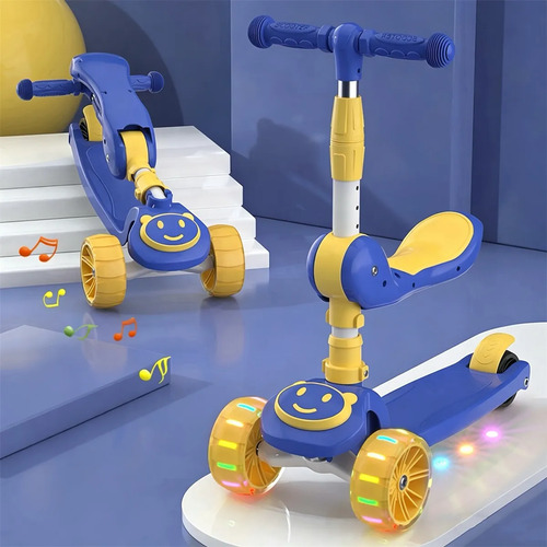 Scooter Plegable Con Asiento Regalo Ideal Para Niños | Envío gratis