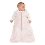 Halo Sleepsack Felpa Dot Velboa Wearable Manta, Rosa, Medio.