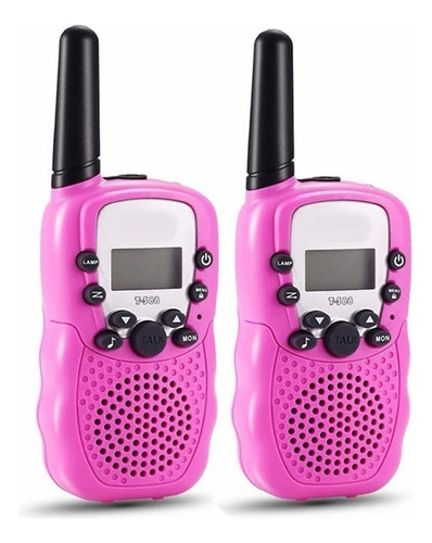 Set 2 Radio Walkie Talkie For Niños Con Banda De 8 Km