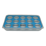 Huevera Con Tapa 15 Huevos Grandes Heladera Organizador