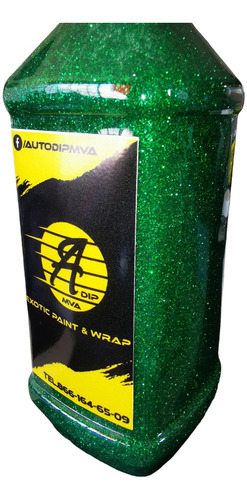 1/2 Litro Metal Flake Verde