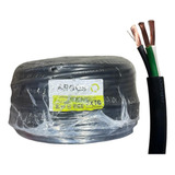 Cable Uso Rudo 3x10 100% Cobre Argos Rollo 75m