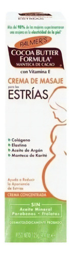 Crema De Masajes Para Estrías Palmers® 125 Ml Tipo De Envase Tubo