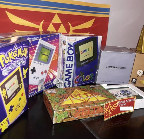 Cajas Repro Consolas Gameboy Color Advance Sp