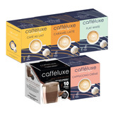 Caffeluxe Capsulas De Cafe Compatibles Con Dolce Gusto, Paqu