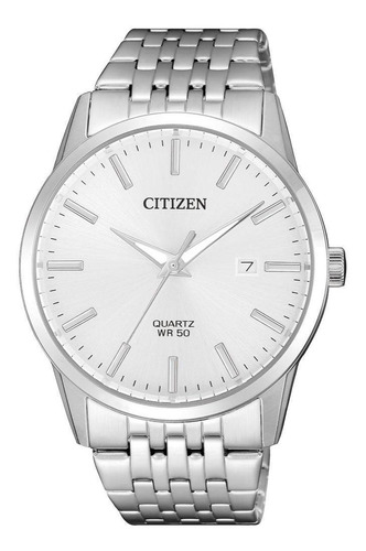 Reloj Citizen Hombre Acero Clasico Bi500087a Color De La Malla Plateado Color Del Bisel Plateado Color Del Fondo Blanco