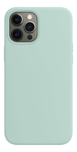 Capa Protetora Gcm Acessorios Compatível Com 12 Pro Max Capa Cover Azul Céu Para Apple iPhone iPhone 12 Pro Max