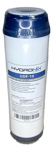 Cartucho Filtro Carbón Activado Granular Hydronix 2.5x10