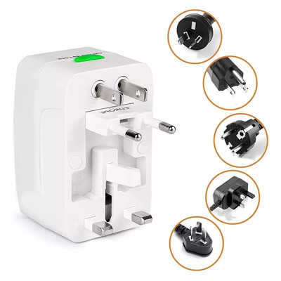 Adaptador De Corriente Universal Internacional 4 En 1 | MercadoLibre
