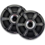 Par De Medios Rangos 8´´ Treo Tr-8mrd-2 1350w Máx / 750w Rms