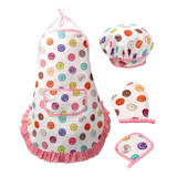 Conjunto De Disfraz De Chef Para Niños Gorro Donut Nuevo