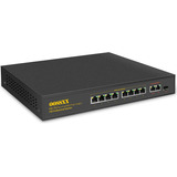 {gigabit Completo} Interruptor Poe Gigabit De 8 Puertos, Con