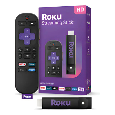 Roku Streaming Stick Hd 2025 Con Control De Voz Para Tv | Envío gratis