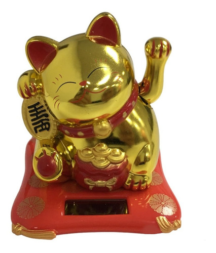 Mini Maneki Neko Gato De La Fortuna 7.5cm