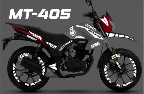 Kit Calcomanias Reflejantes Vento Crossover 250