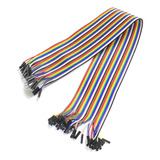 120 Jumper Cable Dupont Wire 40cm Cable Para Protoboard