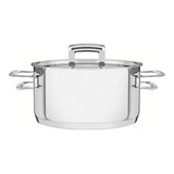 Caçarola Brava Rasa Inox Triplo 24cm 4,8l Tramontin 62403240