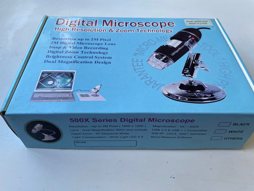 Digital Microscopio Portatil 400x  Foto Y Video Usb