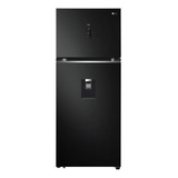 Refrigerador Top Freezer LG Vt40apd Door Cooling 383 Lts Color Black Steel