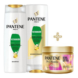 Pantene Restauración Kit Completo Shampo- Acondi- Mascarilla