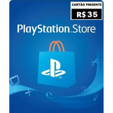 Psn Giftcard Playstation Store 35 Reais Psn Plus Ps4 Ps5 Br