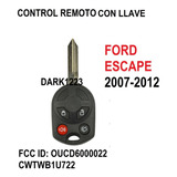 Control Remoto Con Llave Ford Escape 2007 Al 2012