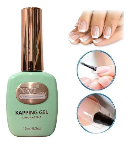 Base Gel Uv Led Correctiva Kapping Gel Uñas Manicura Premium