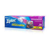 Ziploc Bolsa Organizar Mediana 20 Unidades - 3 Paquetes